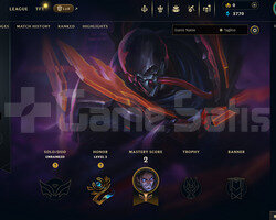EUW Unranked | 5 Kostüm - 22 Hero | LoL Hesap