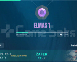 ELMAS 1 YÜKSEK MMR FRESH HESAP
