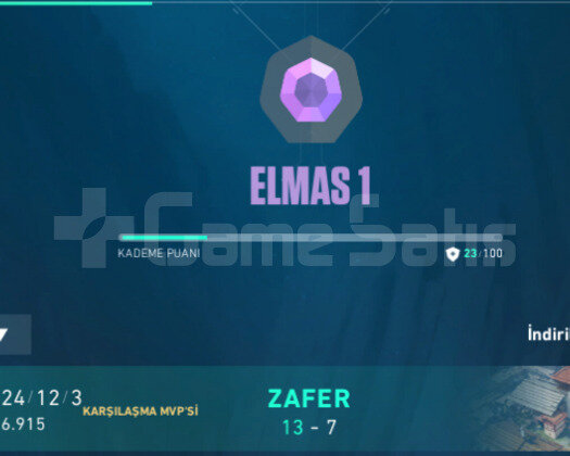 ELMAS 1 YÜKSEK MMR FRESH HESAP