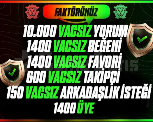GÜVEN FAKTÖRÜ PAKETİ - VACSIZ