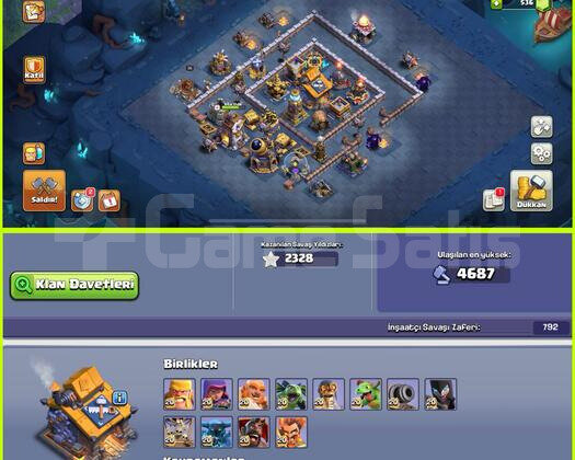 MAX EKİPMAN!! ÜCRETSİZ İSİM!! TH18 HESAP