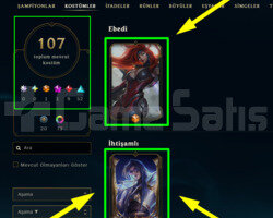 488 LEVEL + 107 KOSTÜM + 121 HERO + 37K ÖZ + MAİL!