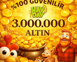 3 MİLYON ALTIN +40 LEVEL VE ÜSTÜ İÇİN