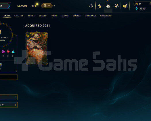 EUW Unranked | 1 Kostüm - 21 Hero | LoL Hesap