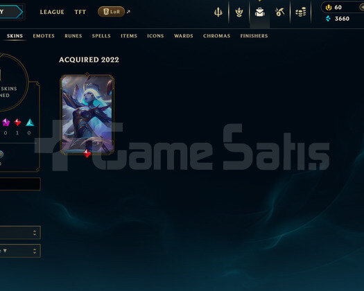 EUW Unranked | 1 Kostüm - 22 Hero | LoL Hesap