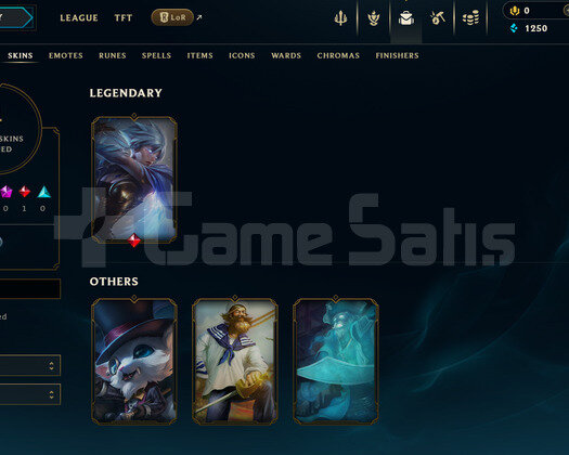 EUW Unranked | 4 Kostüm - 32 Hero | LoL Hesap