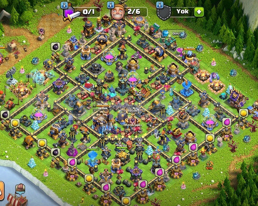 Satılık clash of clans hesabı