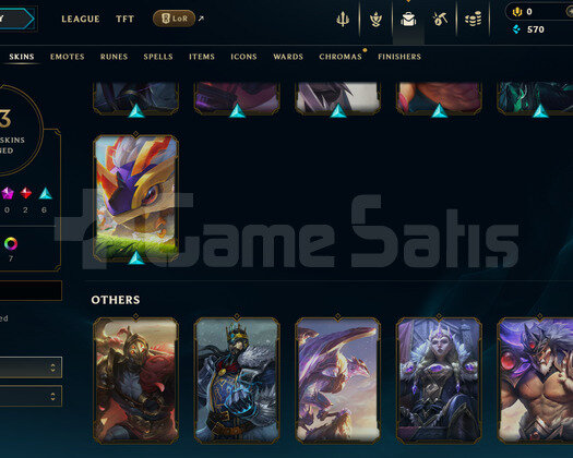 EUW Unranked | 13 Kostüm - 41 Hero | LoL Hesap