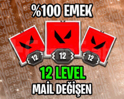 TR - 12 LEVEL - MAİL DEĞİŞEN - HESAPLAR!