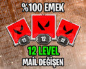 TR - 12 LEVEL - MAİL DEĞİŞEN - HESAPLAR!