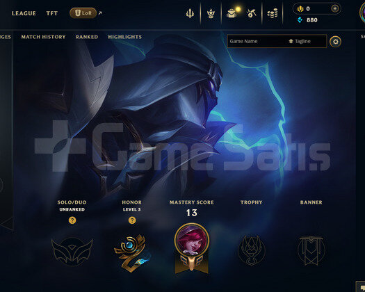 EUW Unranked | 3 Kostüm - 23 Hero | LoL Hesap
