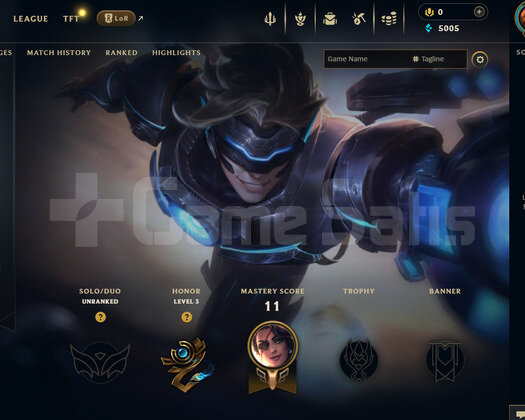 EUW Unranked | 5 Kostüm - 36 Hero | LoL Hesap
