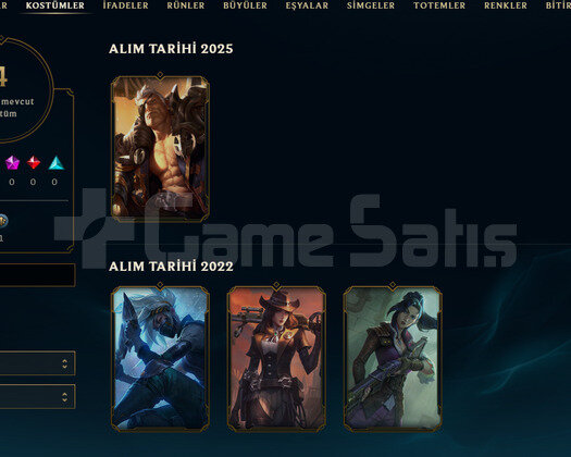 EUW Unranked | 4 Kostüm - 51 Hero | LoL