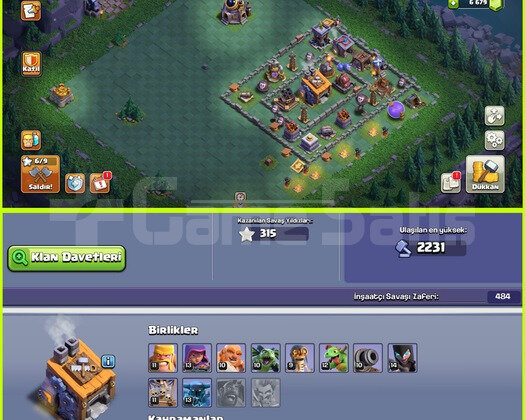 313 LEVEL!! 6600 ELMAS!! İSİM DEĞİŞME!! TH13 HESAP