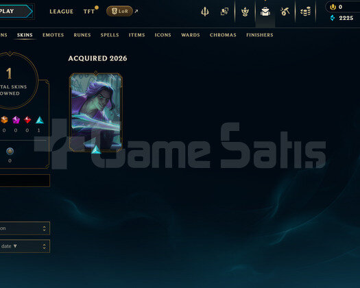 EUW Unranked | 1 Kostüm - 21 Hero | LoL Hesap