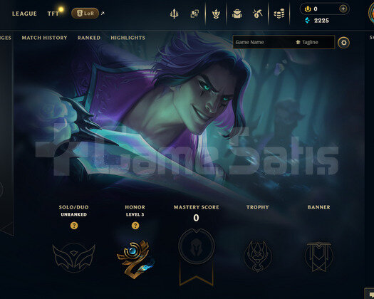 EUW Unranked | 1 Kostüm - 21 Hero | LoL Hesap