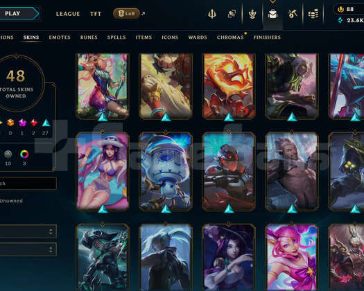 EUW 177 LEVEL | 48 KOSTÜM - 103 HERO | HANDMADE