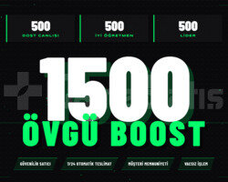 1500 ÖVGÜ CS2 YEŞİL FAKTÖR HİZMETİ ! KALİTELİ