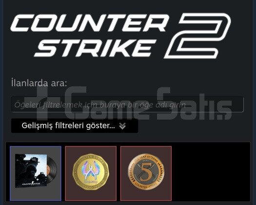 CS2 7 YILLIK 2 MADALYA PRIME HESAP