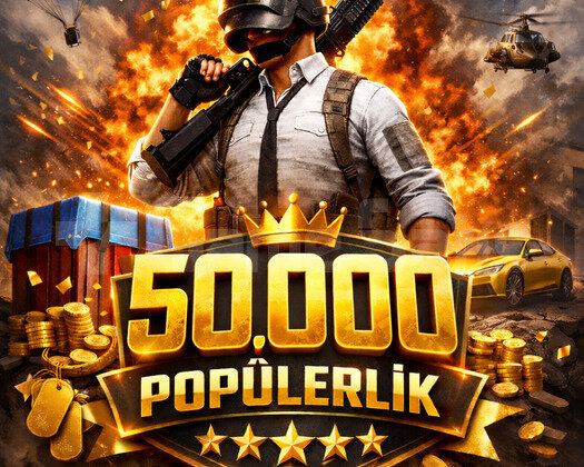 50.000 POPÜLERLİK