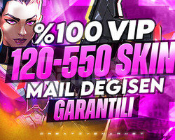 ULTRA | 120-550 SKİN | GARANTİLİ | MAİL DEĞİŞEN