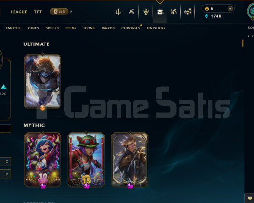 TR | GEÇEN SEZON PLAT |  273 SKİN | UNRANKED
