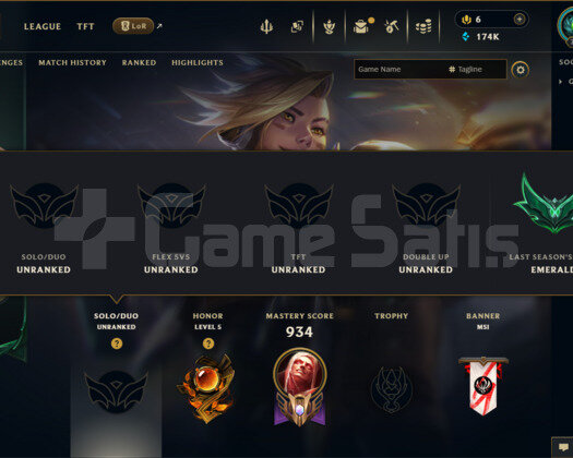 TR | GEÇEN SEZON PLAT |  273 SKİN | UNRANKED