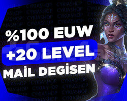 EUW / +20 LEVEL / MAİL DEĞİŞEN