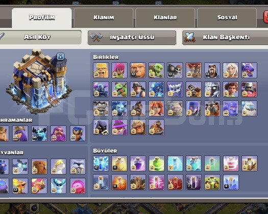 305 seviye Clash of clans