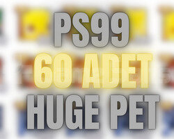 PS99 60 Adet Huge Pet - Hızlı Teslimat