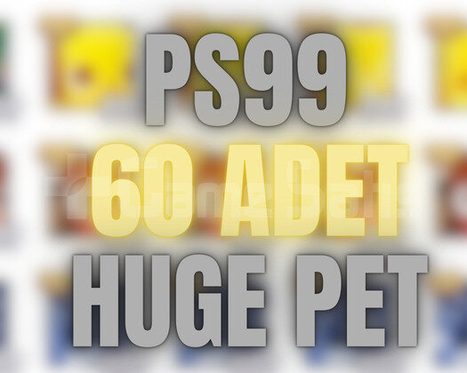 PS99 60 Adet Huge Pet - Hızlı Teslimat