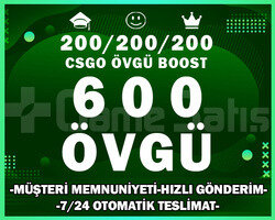 600+ ÖVGÜ CS2 YEŞİL GÜVEN FAKTÖRÜ