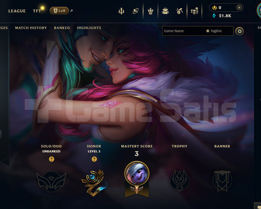 TR Unranked | 2 Kostüm - 21K Mö | LoL Hesap