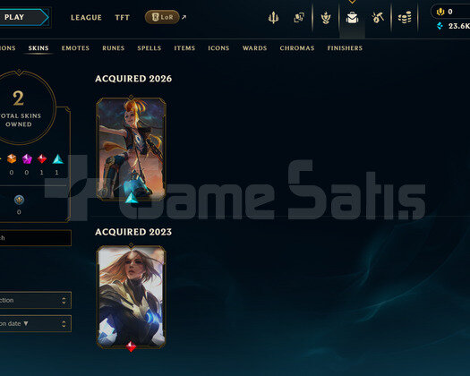 TR Unranked | 3 Kostüm - 22K Mö | LoL Hesap