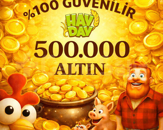 500 BİN ALTIN +25 LEVEL VE ÜSTÜ İÇİN