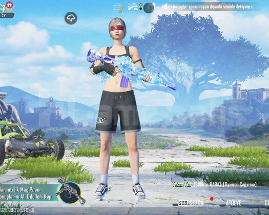 ORTA HALLİ PUBG HESABI İSTEYENE HAYIRLI OLSUN