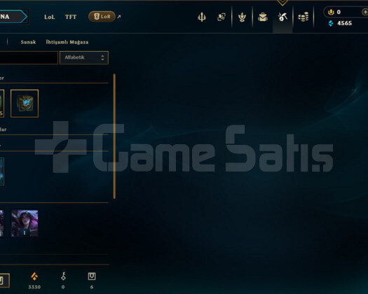 TR - 66 SEVİYE - UNRANKED - 6 KOSTÜM - HANDMADE