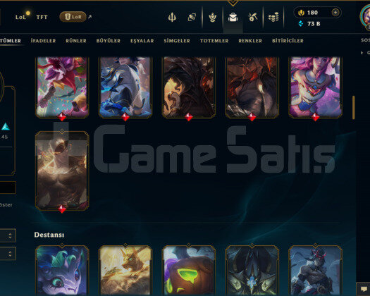 332 LEVEL / 103 SKİN / FUL HERO +MAİL +12K SATIŞ
