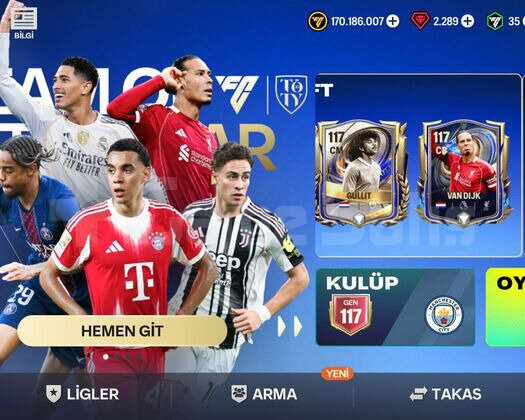 117 GEN 115 PALMER FC MOBİL