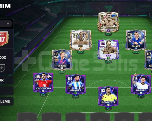 117 GEN 115 PALMER FC MOBİL