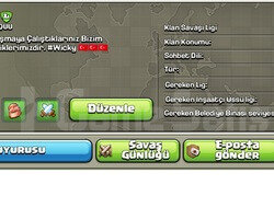 21,5 Seviye Kristal 2 Klan Ligi Başkent Full