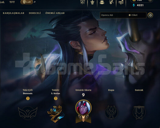 DERECELİ HAZIR / 2022 KURULUM / UNRANKED