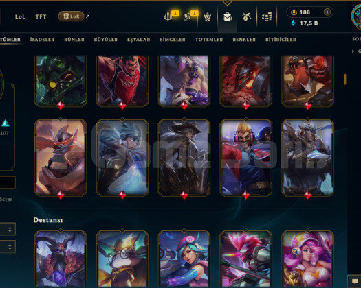 646 LEVEL / 231 SKİN / FUL HERO +MAİL +12K SATIŞ
