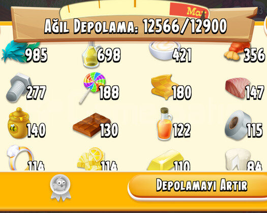 100 adet şeçmece ürün