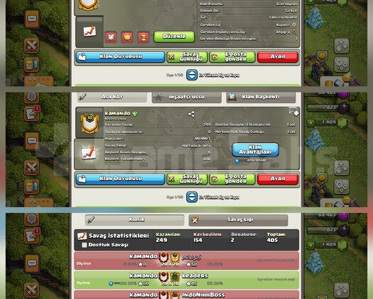 Komando klan geldi