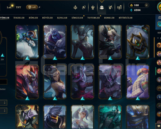 EUW 102 LEVEL MAİLLİ 54 SKİNLİ FRESH HESAP!!!