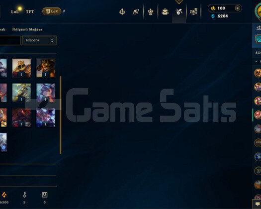 EUW 102 LEVEL MAİLLİ 54 SKİNLİ FRESH HESAP!!!
