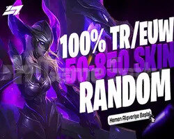 TR 100 50-850 SKİN GARANTİLİ RANDOM