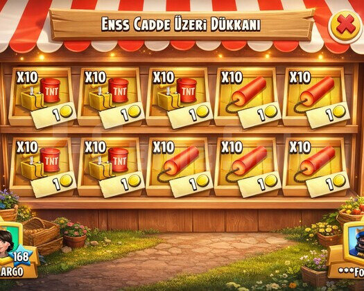 Hayday istediğiniz 100 adet patlayıcı ürün