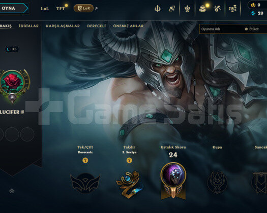 TR HANDMADE 40 HERO 1 SKIN UNRANKED